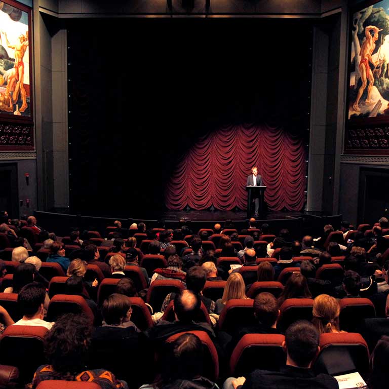 Indiana University Cinema stage